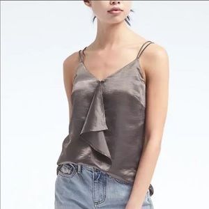 Banana Republic metallic cami size 6/ small